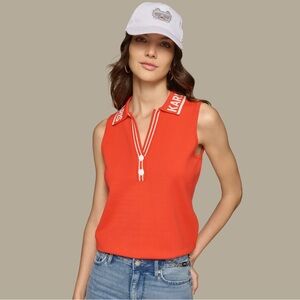 Karl Lagerfeld knitted sleeves top